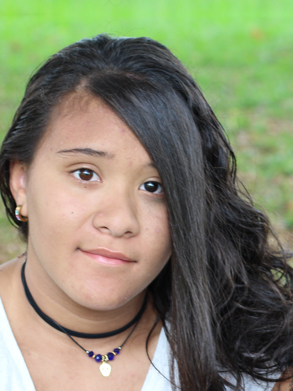 teenage Native American girl